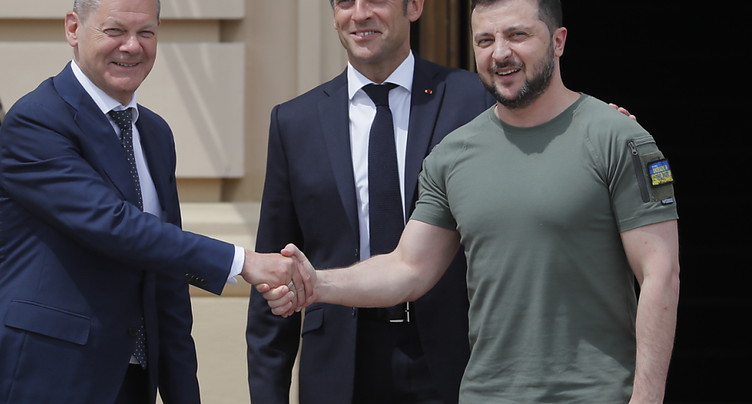 Scholz également attendu à la rencontre Macron-Zelensky à Paris