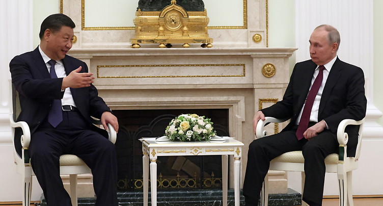 Xi Jinping en Russie: l'Ukraine au menu d'un sommet avec Poutine