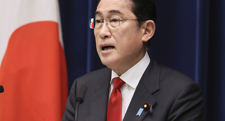 Le premier ministre japonais Fumio Kishida en route pour l'Ukraine