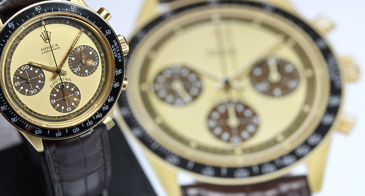 Deux montres Rolex Daytona de l'acteur Paul Newman aux enchères