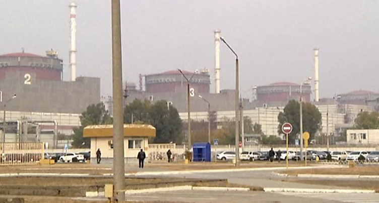 Le patron de l'AIEA arrive à la centrale nucléaire de Zaporijjia