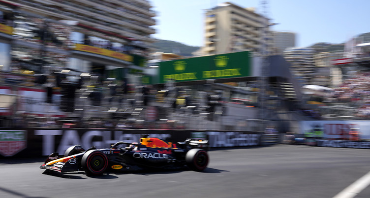 GP de Monaco: Verstappen et Alonso en première ligne