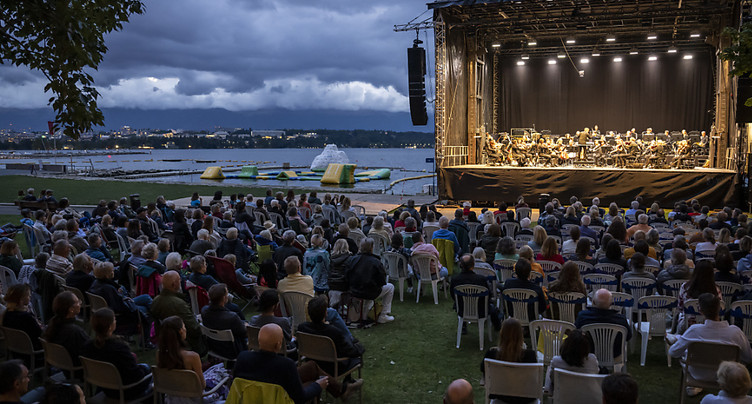 Genève-Plage accueille l'OSR pour un festival en plein air