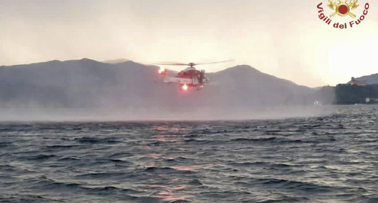 Quatre morts dans un naufrage sur le lac Majeur