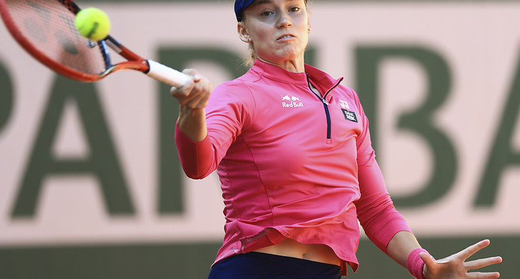 Elena Rybakina déclare forfait avant son 3e tour