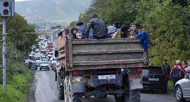 Près de la moitié de la population du Nagorny Karabakh réfugiée en Arménie