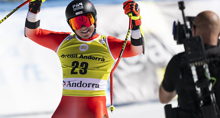 Rémi Cuche dans le cadre B de Swiss-ski - RTN votre radio régionale