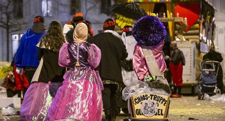Fin du carnaval de Bâle: secours très sollicités en trois jours