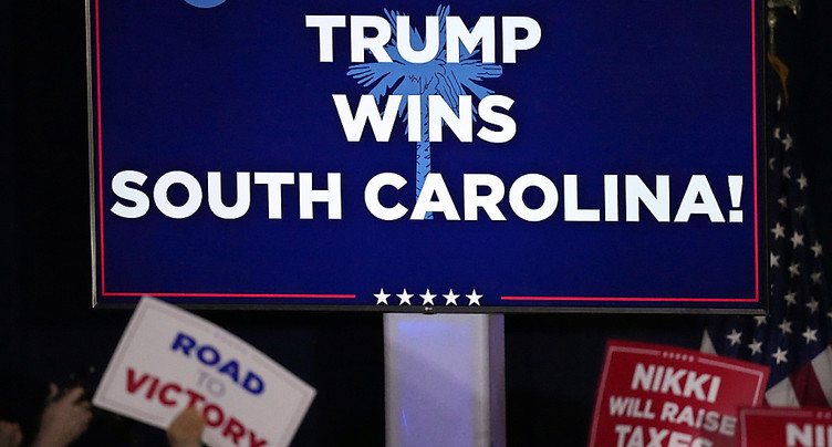 Trump bat sa rivale Nikki Haley dans la primaire de Caroline du Sud