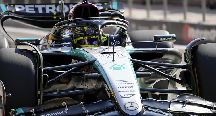 Hamilton et Mercedes les plus rapides aux essais libres
