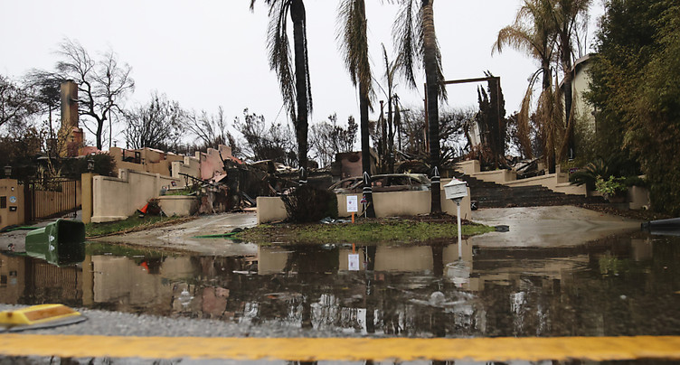 Los Angeles touchée par des coulées de boue après une tempête image