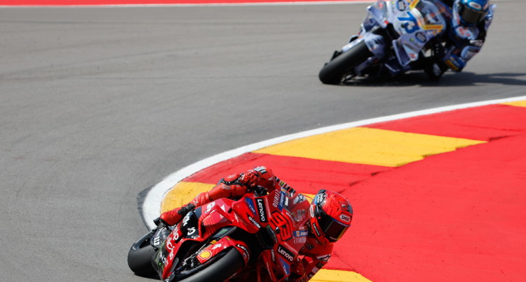 GP d'Aragon: Marc Marquez gagne le sprint devant son frère Alex