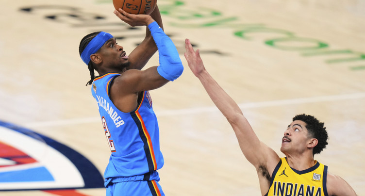 Le Thunder gronde et égalise à 1-1 contre les Pacers