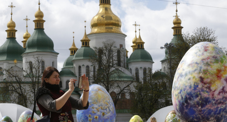 La cathédrale Ste-Sophie de Kiev endommagée lors de frappes russes