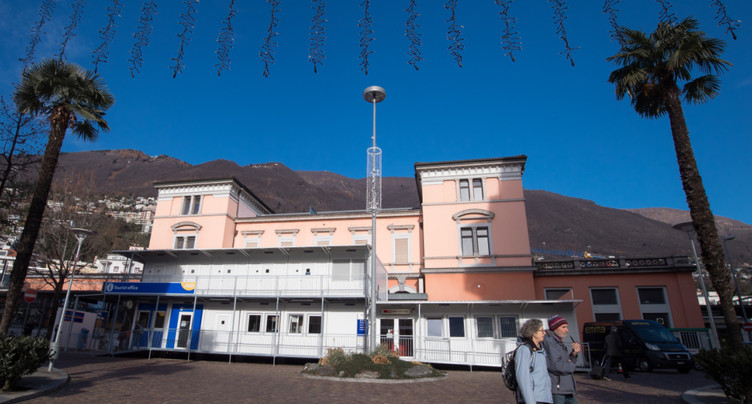 Rejet du projet d'aménagement de la gare de Locarno: pour 102 voix