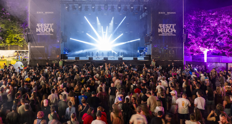 Festi'neuch: 59'000 personnes dans un site plus aéré