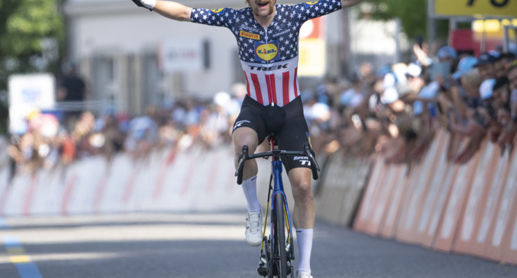 L'Américain Quinn Simmons remporte la 3e étape du Tour de Suisse