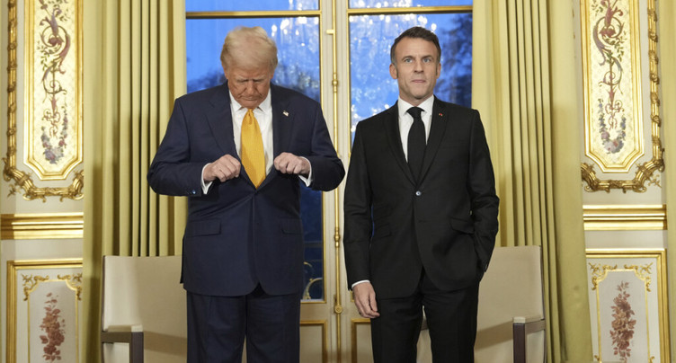 Trump étrille Macron au sommet du G7