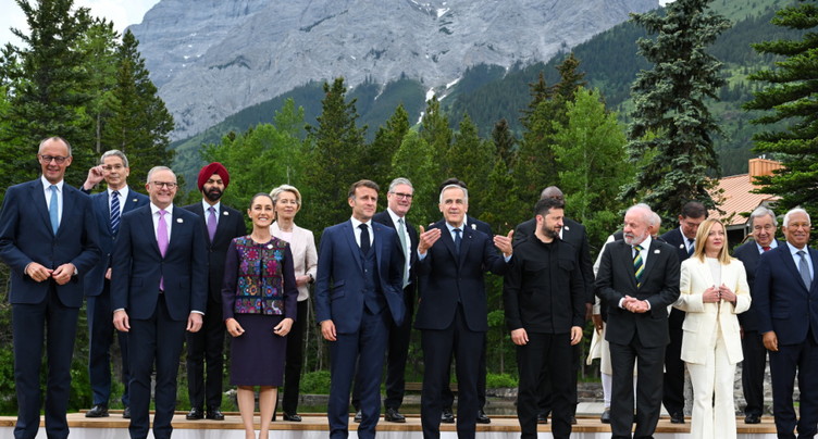 Le G7 se contente du mininum sur l'Ukraine après le départ de Trump