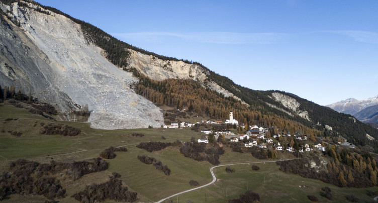 Nouveau risque d'éboulement à Brienz: alerte rouge