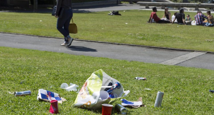 Amende uniforme au niveau national en cas de « littering »