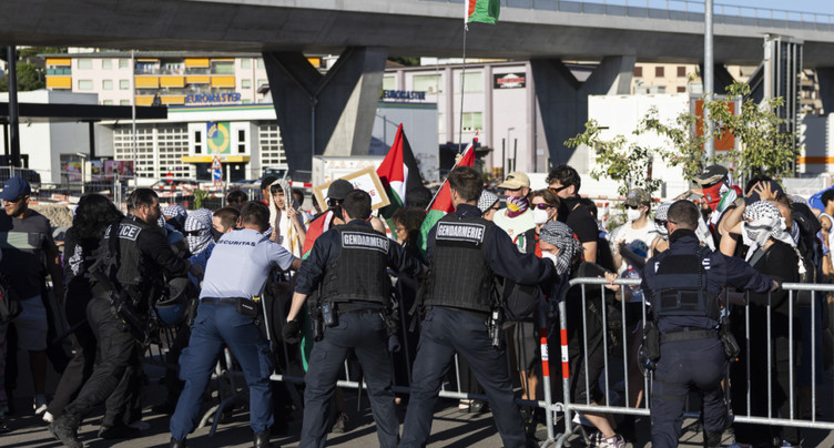 Match de basket: rassemblement anti-israélien à Lausanne