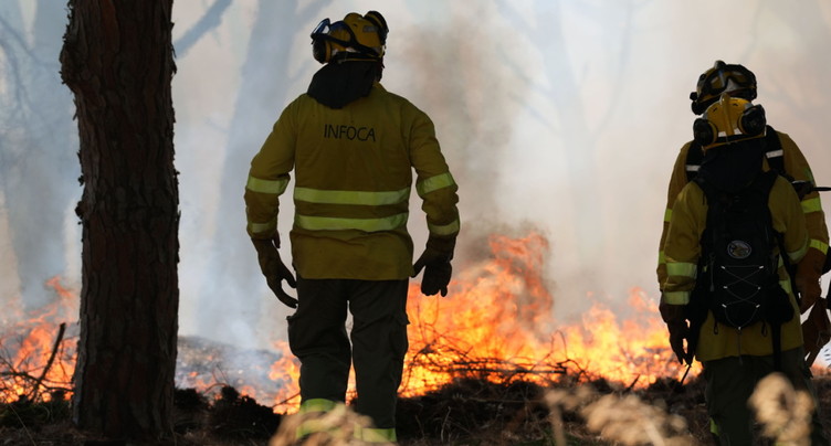 Espagne: deux morts dans un incendie en pleine vague de chaleur