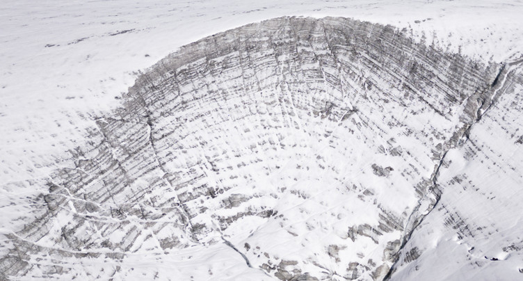 Fuite sans conséquence pour un lac glaciaire de la Lenk