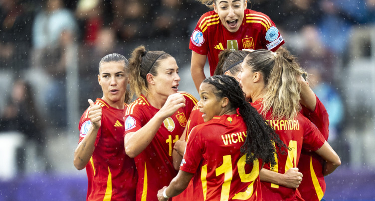 Euro dames 2025: l'Espagne bat la Belgique 6-2