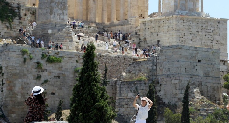 La Grèce saisie par une vague de chaleur