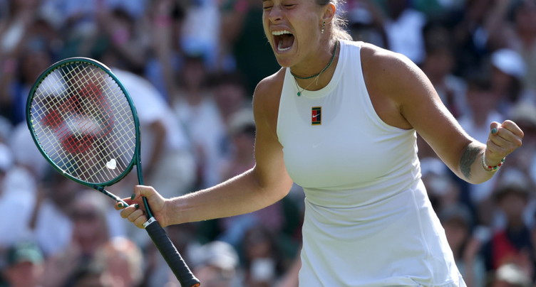 Wimbledon: Aryna Sabalenka dans le dernier carré