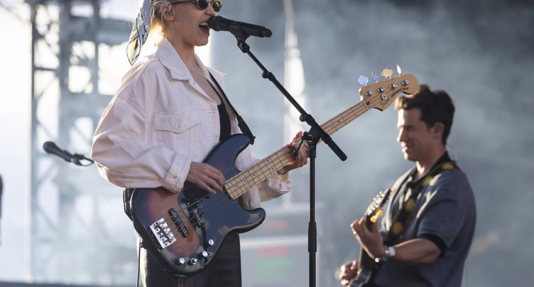 La douceur de London Grammar au Montreux Jazz Festival