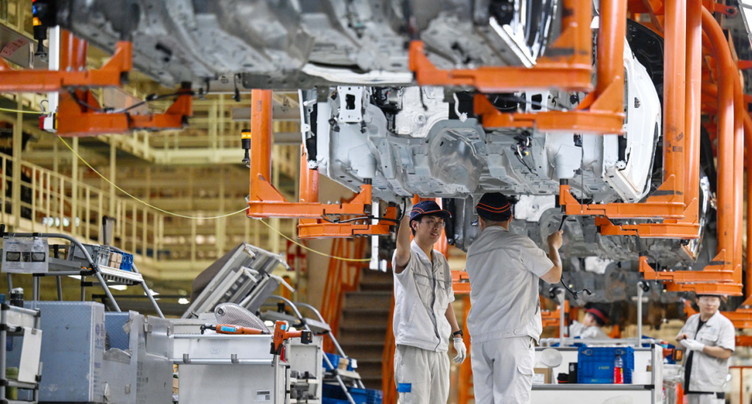 Volkswagen a arrêté la production sur une usine chinoise