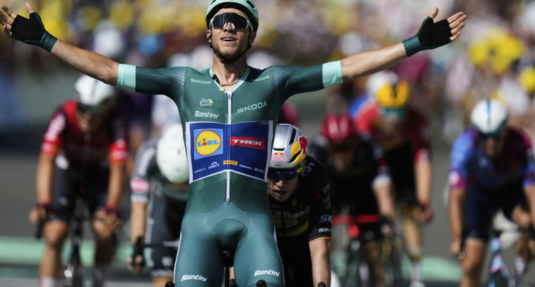 Tour de France: Jonathan Milan s'impose au sprint dans la 8e étape