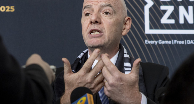 Gianni Infantino s'enthousiasme pour le Mondial des clubs