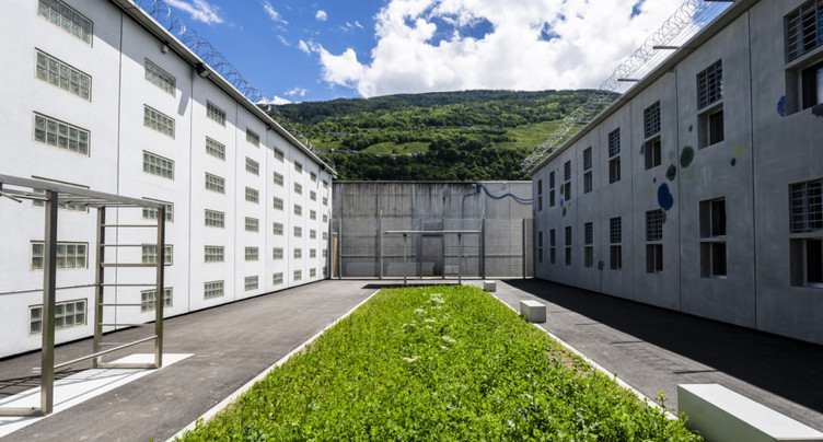 Trois détenus tentent de s'évader de la prison de Sion