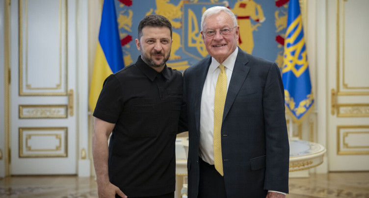« Conversation positive » entre Volodymyr Zelensky et Keith Kellogg