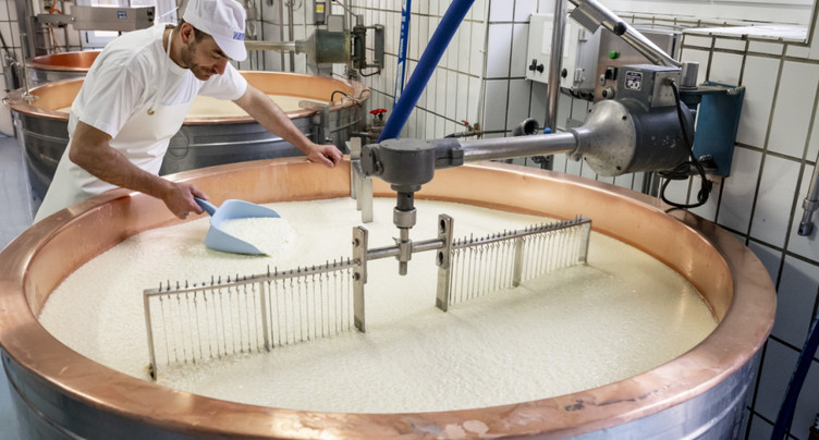Les produits laitiers suisses ont le vent en poupe