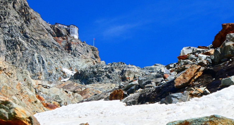 Evolène: accident mortel en montagne en aval de la cabane Bertol