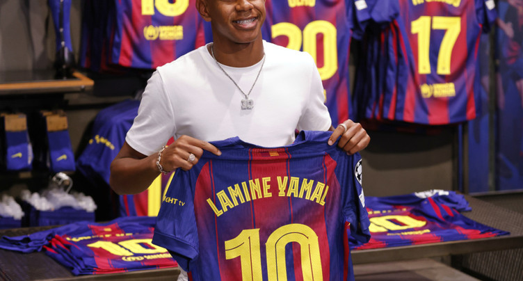 Lamine Yamal récupère le no 10 de Messi, Ronaldinho et Maradona