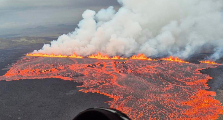 Islande: un volcan en éruption pour la 9e fois depuis fin 2023
