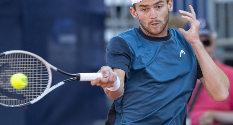 Jérôme Kym en quart de finale