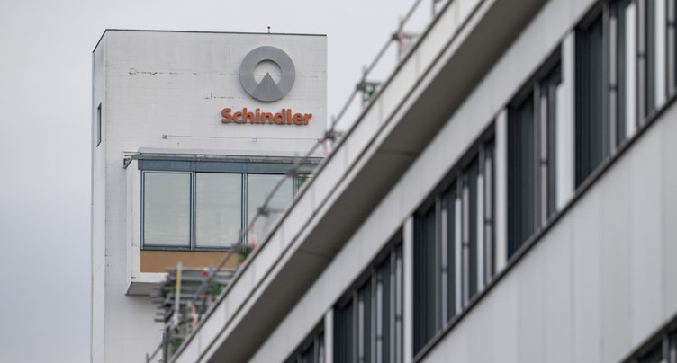 Schindler parvient à améliorer son bénéfice au deuxième partiel