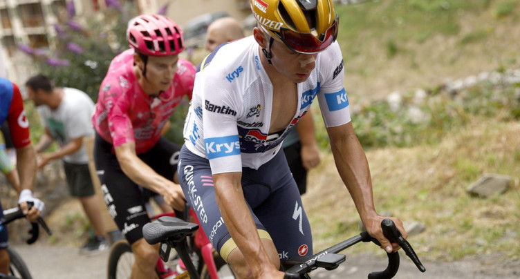Remco Evenepoel abandonne dans le Tourmalet