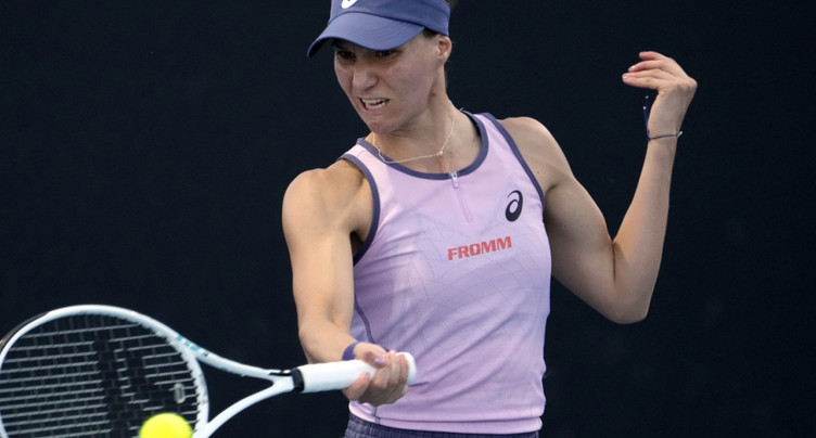 Viktorija Golubic proche d'un premier titre cette année