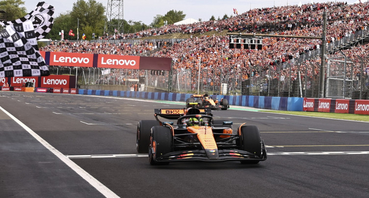 Nouveau doublé des McLaren, Norris devant Piastri