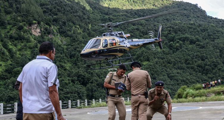 Inde: plus de 50 disparus après une crue subite dans l'Himalaya