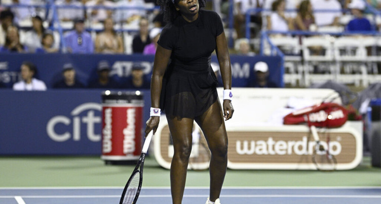 Venus Williams sortie au 1er tour à Cincinnati