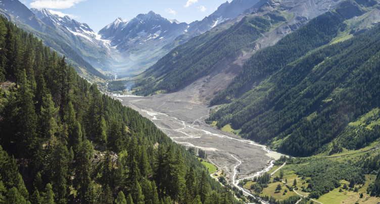 Blatten: des mouvements de terrain visibles dès 2016 par satellite