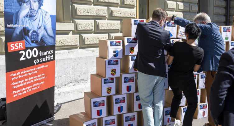 L'initiative SSR balayée par la commission du Conseil des Etats